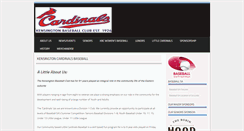 Desktop Screenshot of kensingtoncardinals.com.au
